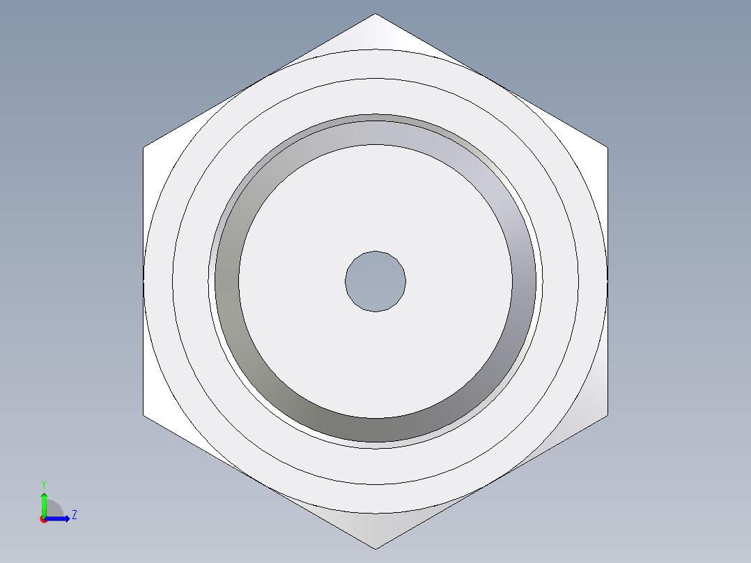 卡套式工业通用硬管接头EO_Swivel_connector_EGE06SREDCF左视图