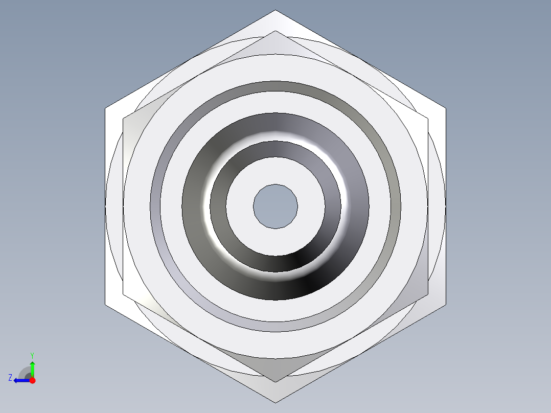 卡套式工业通用硬管接头EO_Swivel_connector_EGE06SREDCF右视图