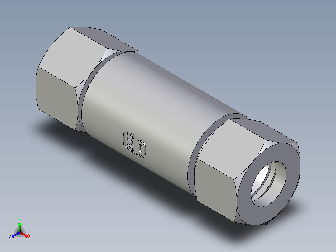 卡套式工业通用硬管接头EO_Weld_bulkhead_fitting_ESV20ZS
