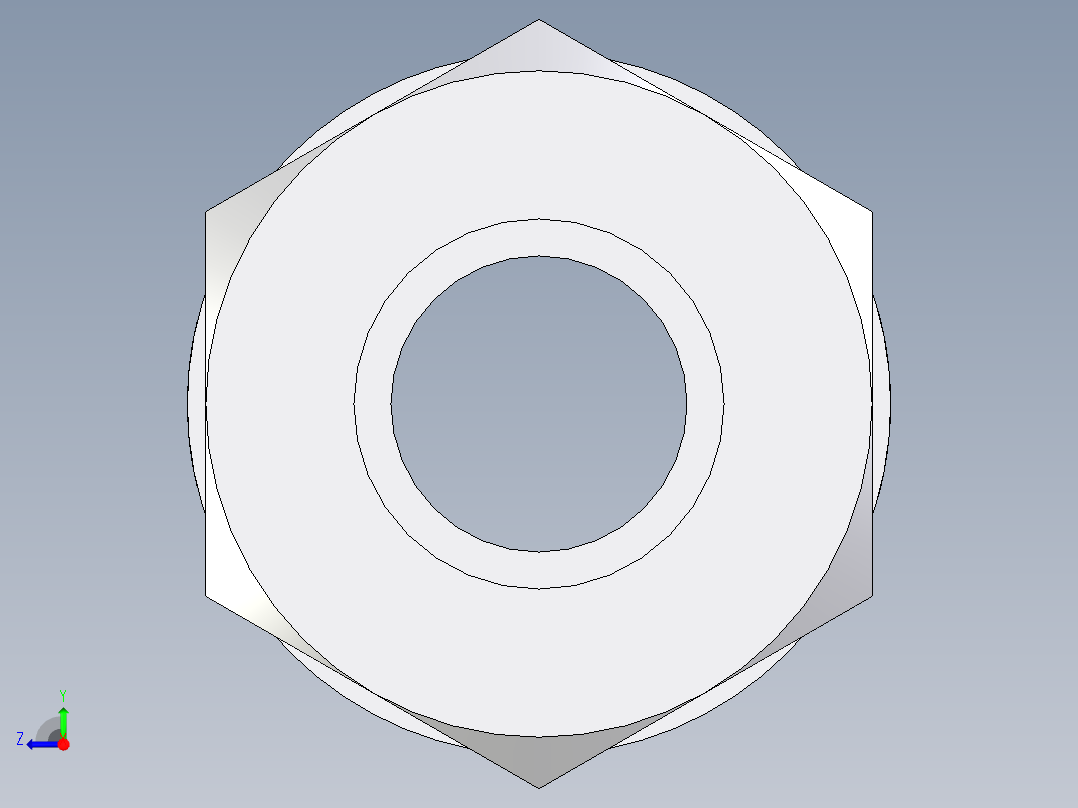 卡套式工业通用硬管接头EO_Weld_bulkhead_fitting_ESV20ZS右视图