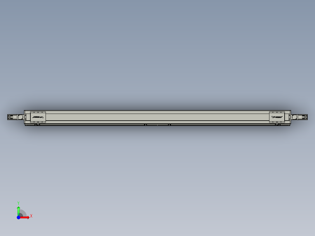 威洛博双电机滑台-VC14D2-S1100-BC-P40-C6前视图
