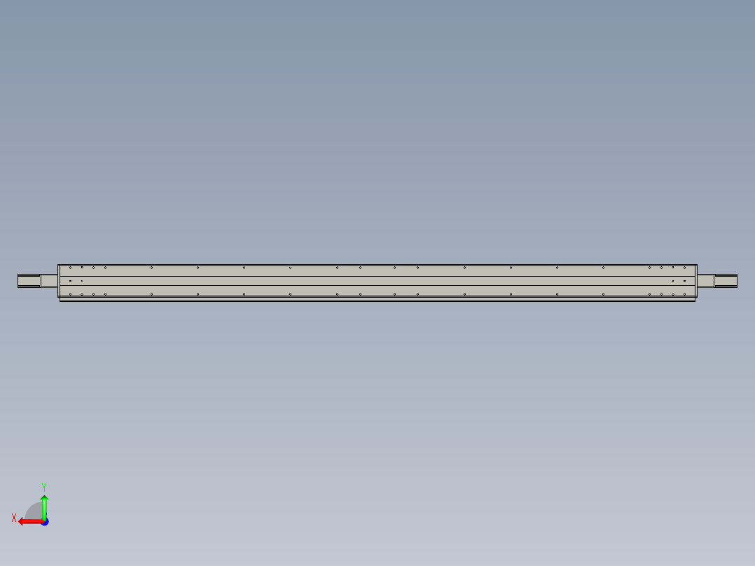 威洛博双电机滑台-VC14D2-S1100-BC-P40-C6后视图