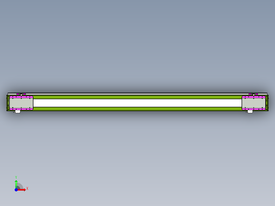 威洛博LC系列3d模型模组2LC14S2Y-S1800前视图