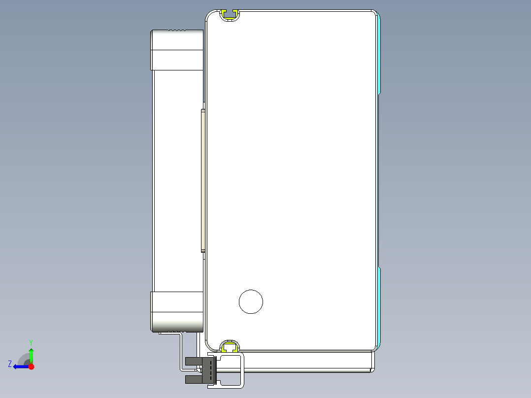 威洛博VBC同步带传动一无尘环境VBC17-L45-S1900-BL-ZP75-C3右视图