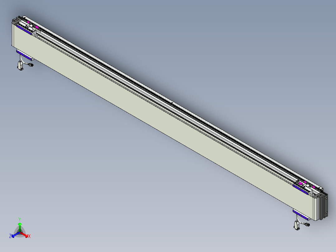 威洛博VL系列3d模型模组2VL14S1Y-S1850正等轴测图