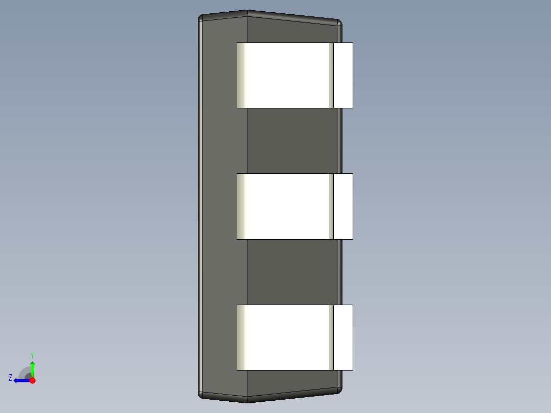 SMD-SMT SOT23小型晶体管封装，提供3、4、5和6引脚版本右视图