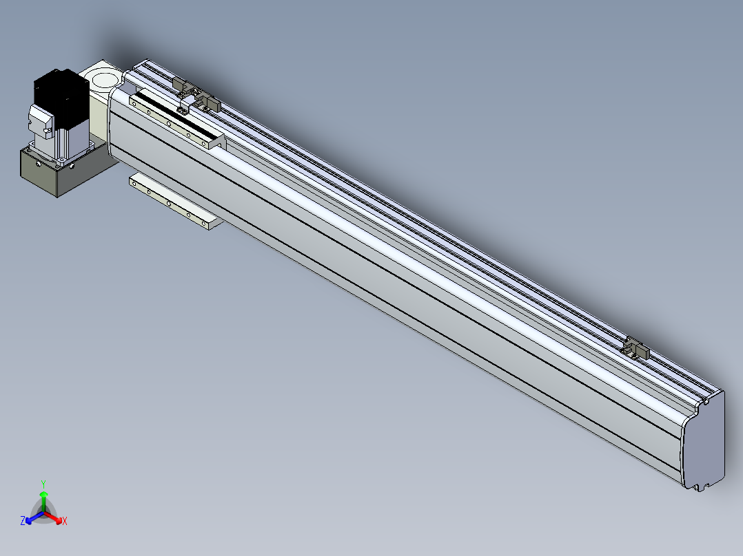 同步带滑台-半封闭B13H-L45-S750-LU-P40-D3