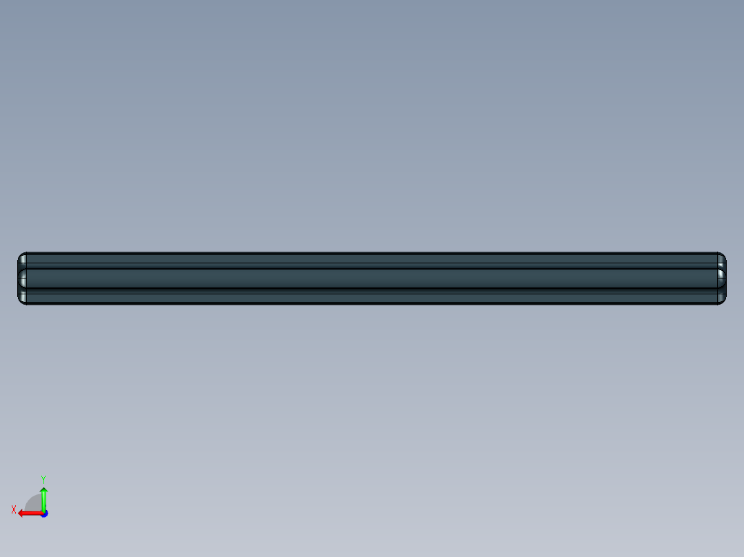 乐高机械组车桥-3707 Black Technic Axle 8.STEP后视图