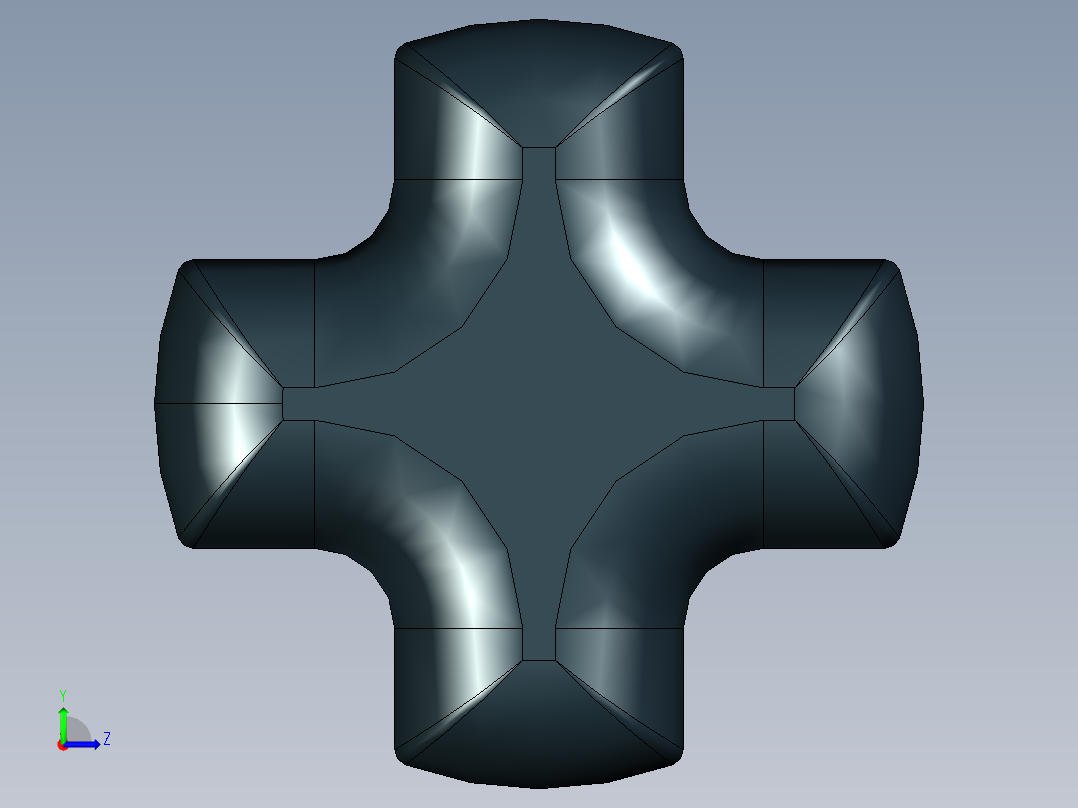 乐高机械组车桥-3707 Black Technic Axle 8.STEP左视图