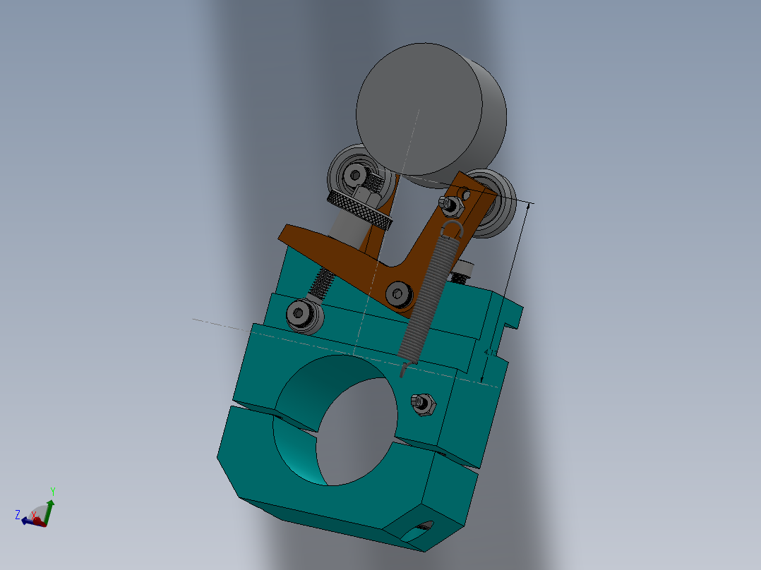 研磨机3D模型