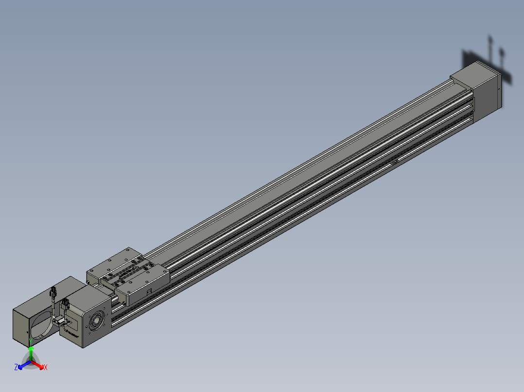 威洛博直线电机模组EB8-L100-S1050-BR-P75-MS3