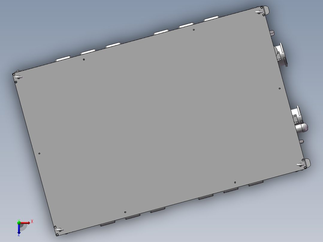15kv浪涌机柜，50格病历夹，手动档案密集架俯视图