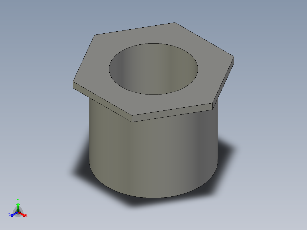 船舶管路系统SeaCor_ReducerBushing_SxSPIG_37J137211_1.5in x 1in