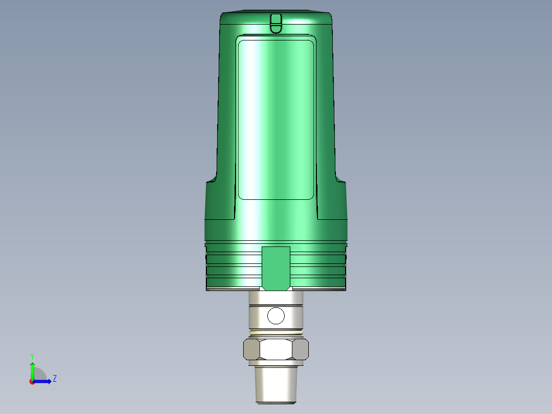 无线压力传感器XS530左视图