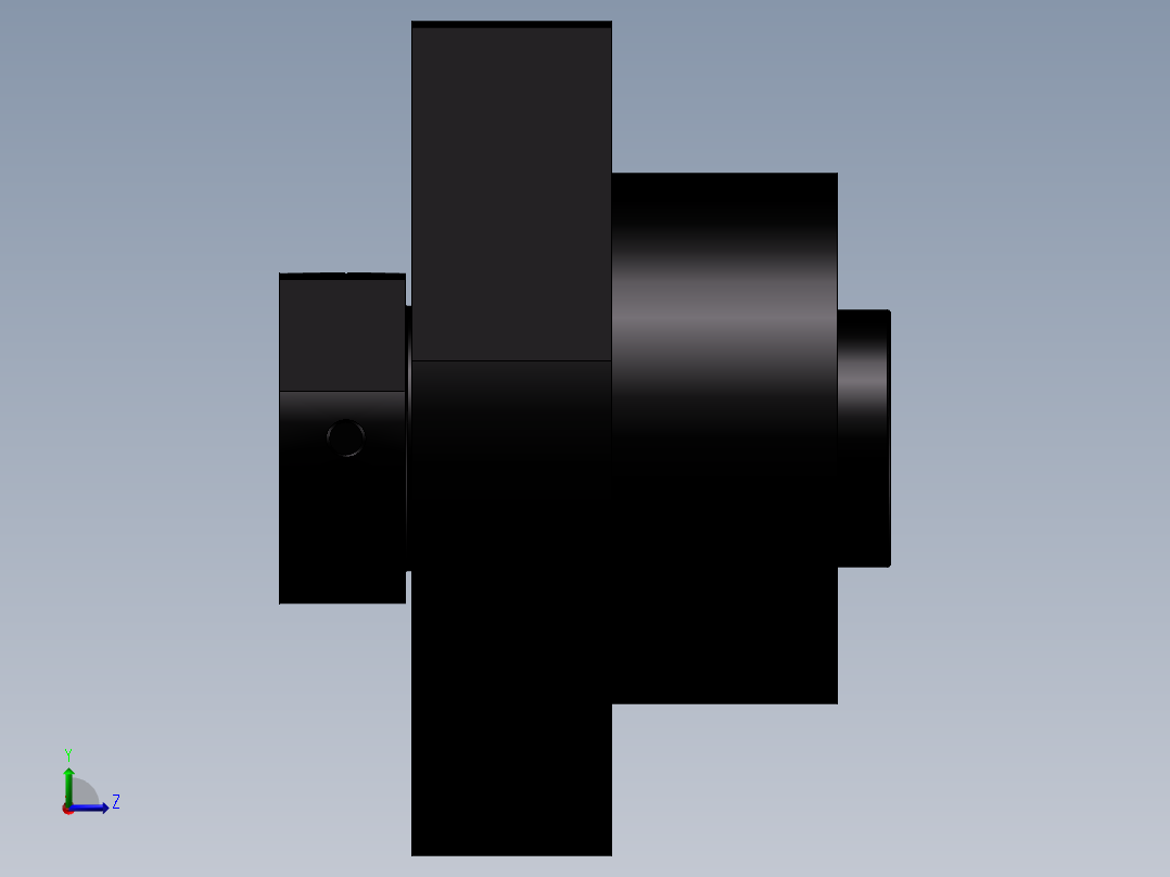 丝杆固定侧LEB01-15左视图