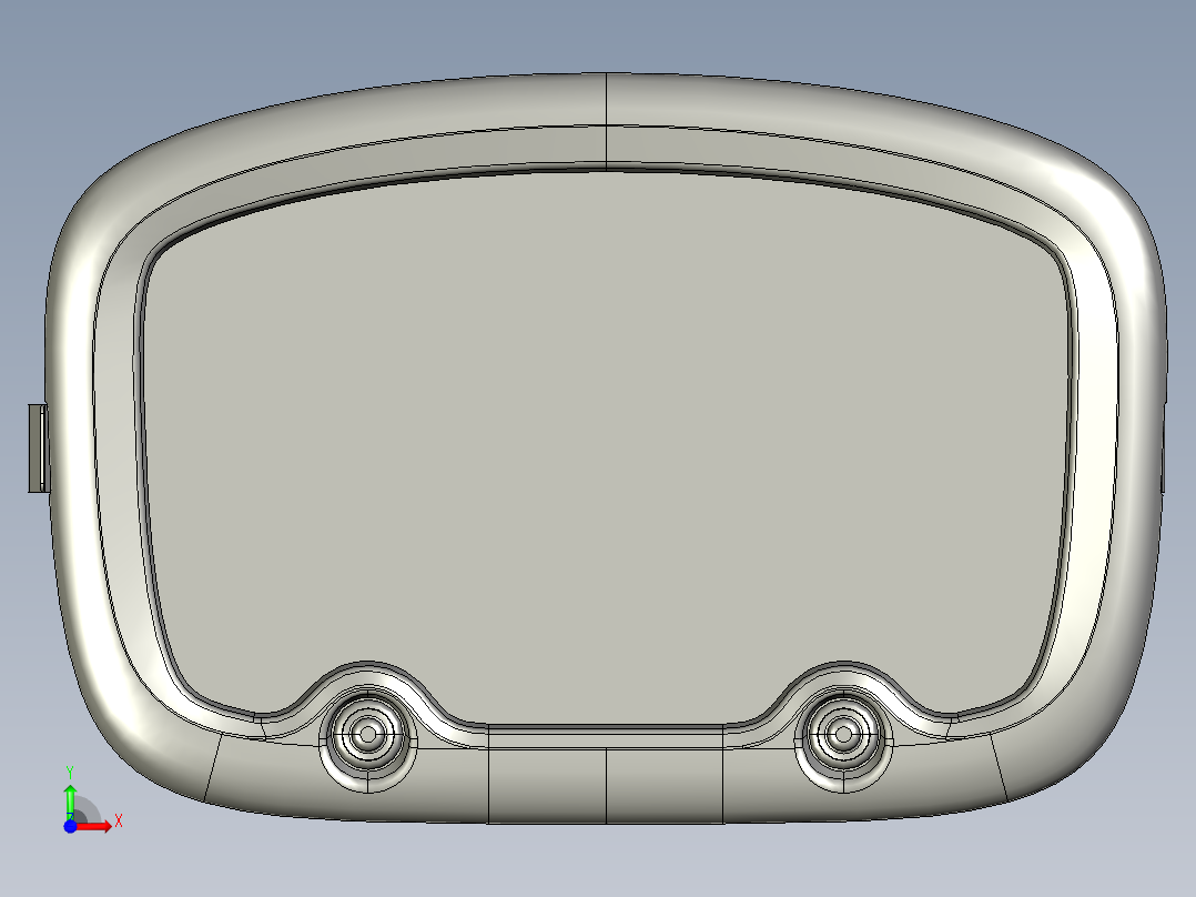 显示面板标准 - 结构 (1)前视图