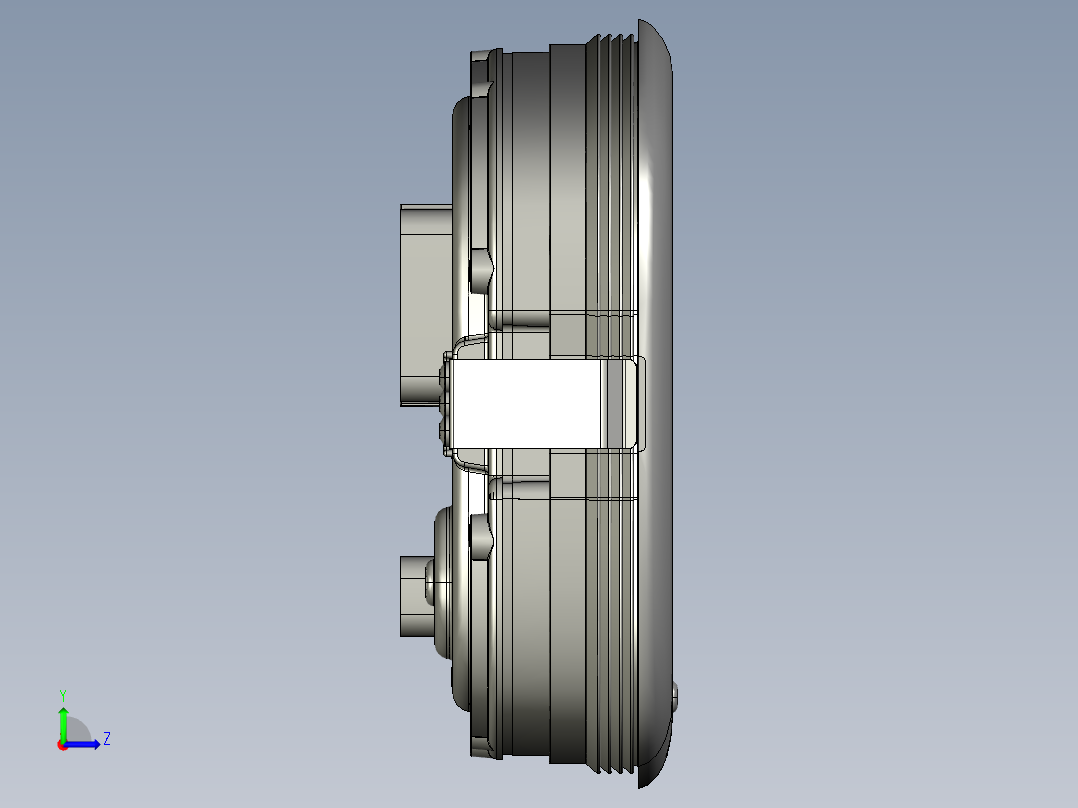 显示面板标准 - 结构 (1)左视图