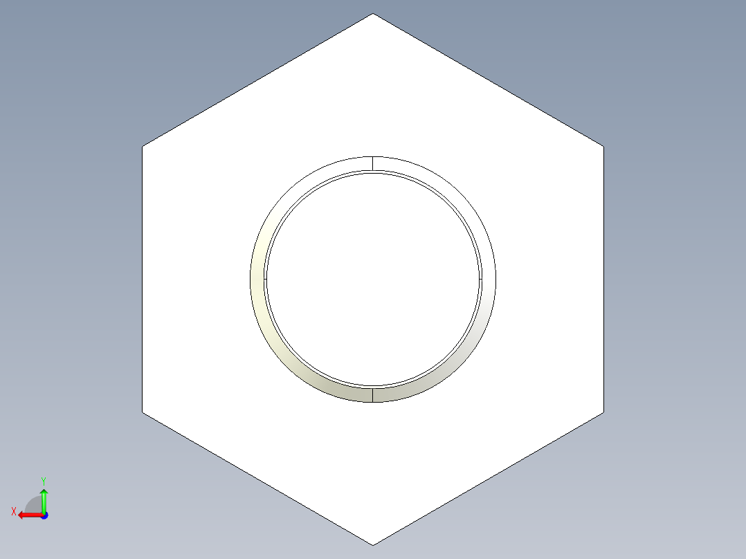 定位配件2269(A)-3D多系列多零件图纸模型后视图