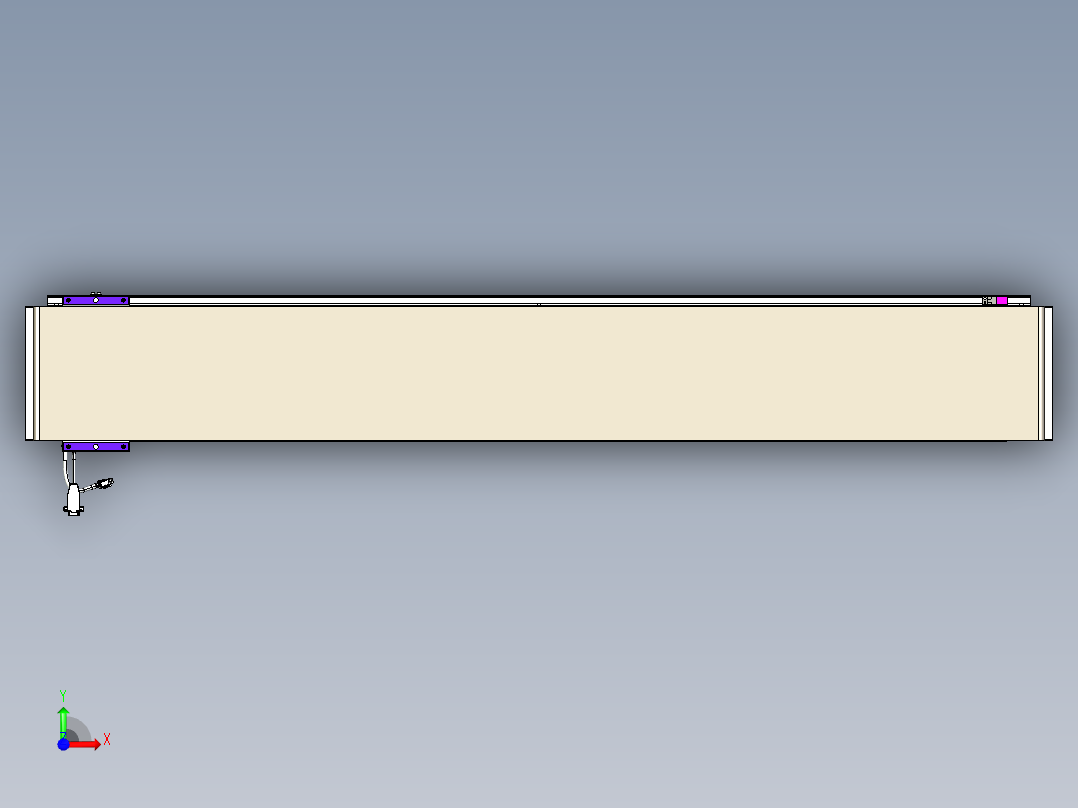 威洛博VL系列3d模型模组VL22H1Y-S1450前视图
