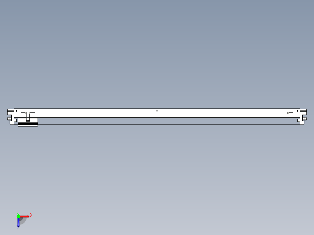 威洛博VL系列3d模型模组VL22H1Y-S1450俯视图