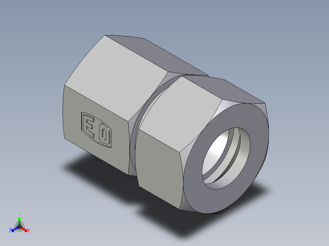 卡套式工业通用硬管接头EO_Swivel_connector_GAI18LMCF