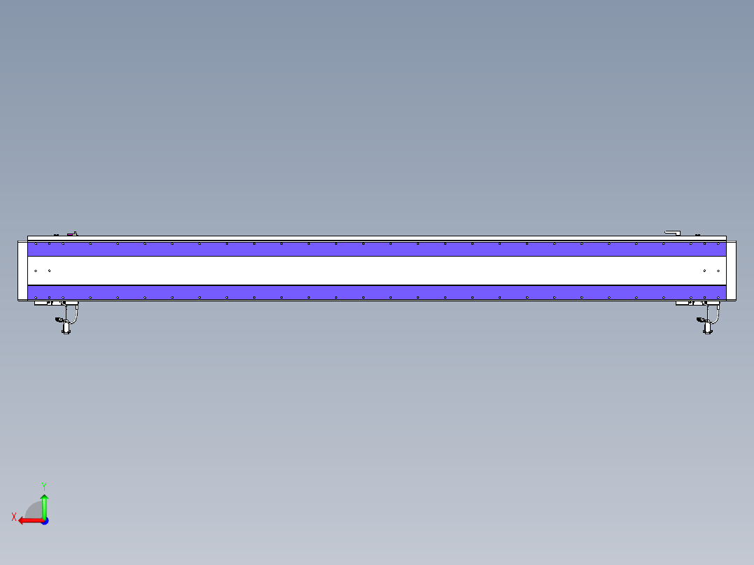 威洛博VL系列直线电机模组-2VL22H2-S2150后视图