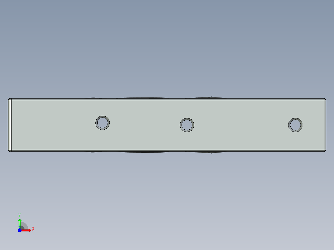 三角支架前视图