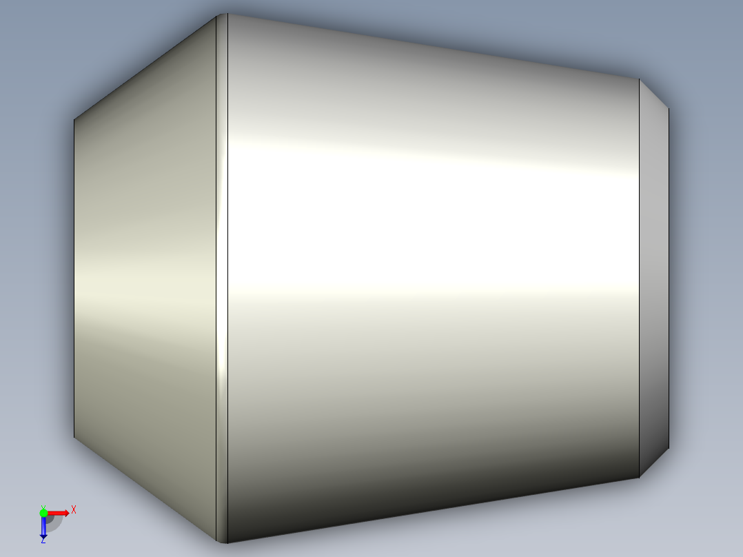 圓錐型把手(壓入式)P.390N-3D多系列多零件图纸模型俯视图