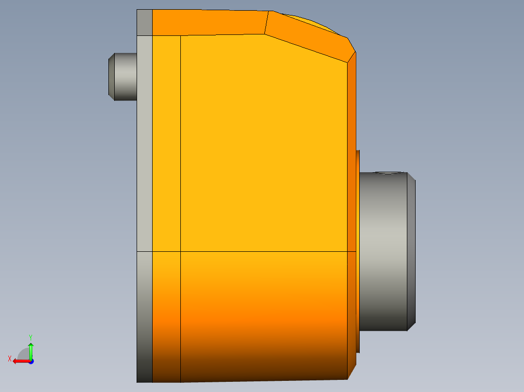 位置顯示器(DD51)(AR)-3D多系列多零件图纸模型后视图