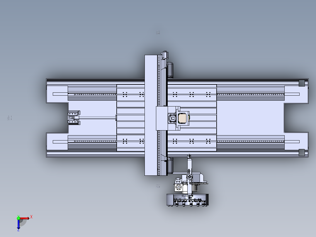 刀库模型三维建模参数可调798524===500俯视图