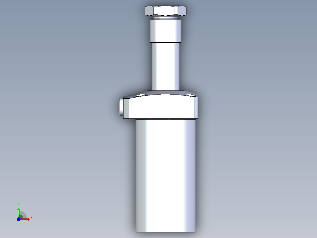 KOSMEKLHA0650-CL-Q35多系列多零件图纸模型前视图