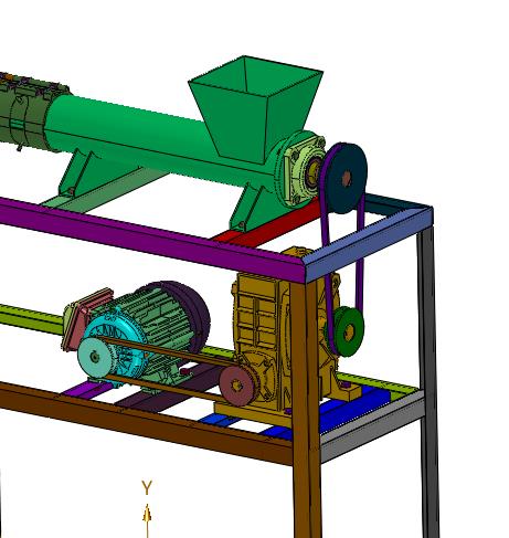 小型塑料颗粒实验室单螺杆热熔机