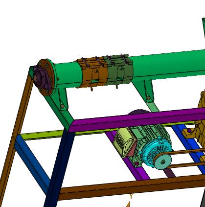 小型塑料颗粒实验室单螺杆热熔机