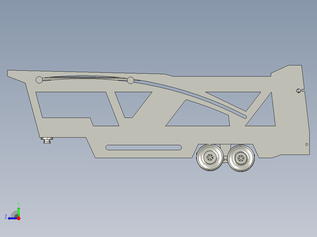 玩具卡车塞尔吉奥 STP STL右视图