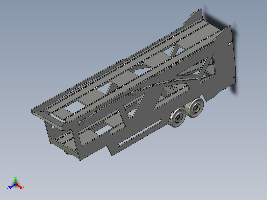 玩具卡车塞尔吉奥 STP STL正等轴测图