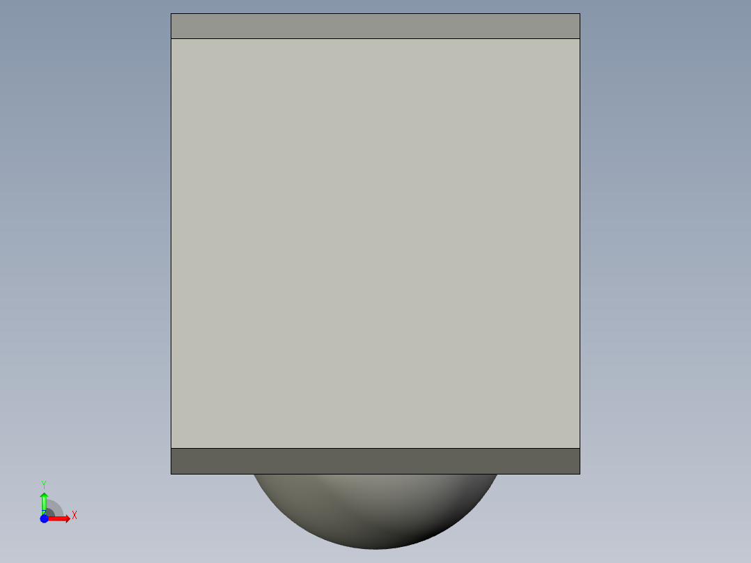 基恩士PS-55C_kc图纸模型前视图