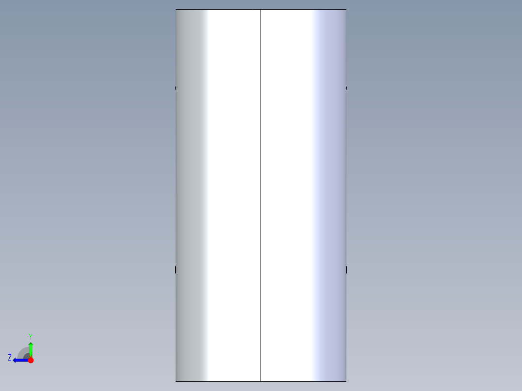 CPVC管件32-Sch80_45 Wye_SxSxS_9870-060_6in右视图