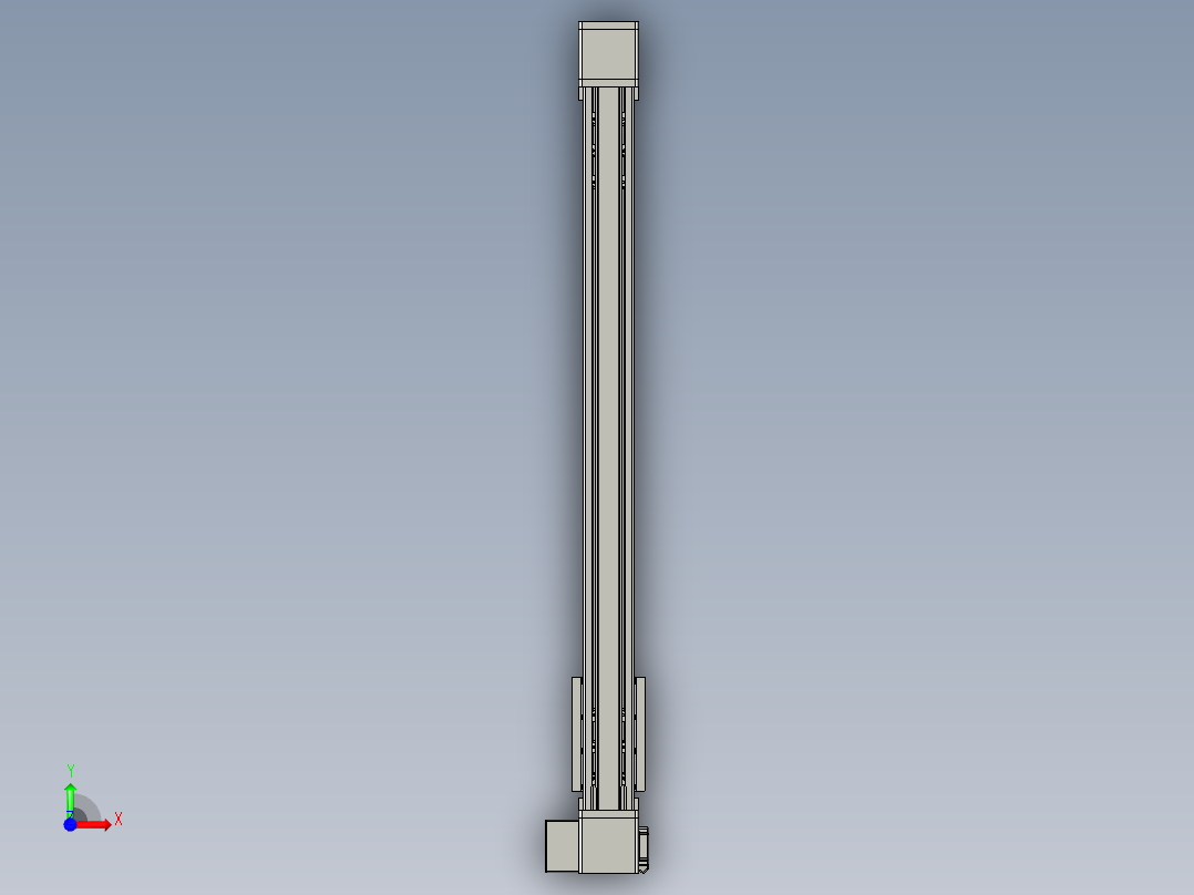 欧规系列-GB8-L96-S900-BLU-P40-MS3前视图