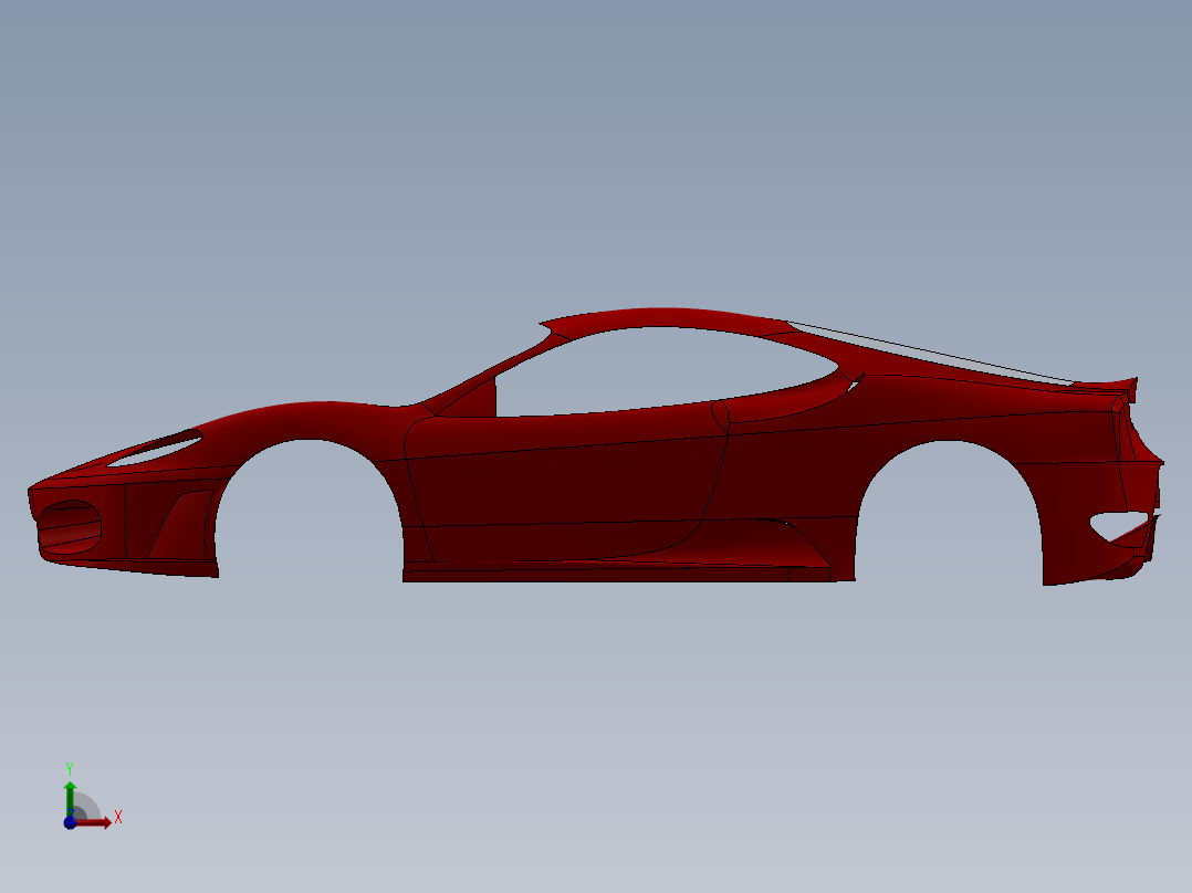 汽车车身 (45)前视图