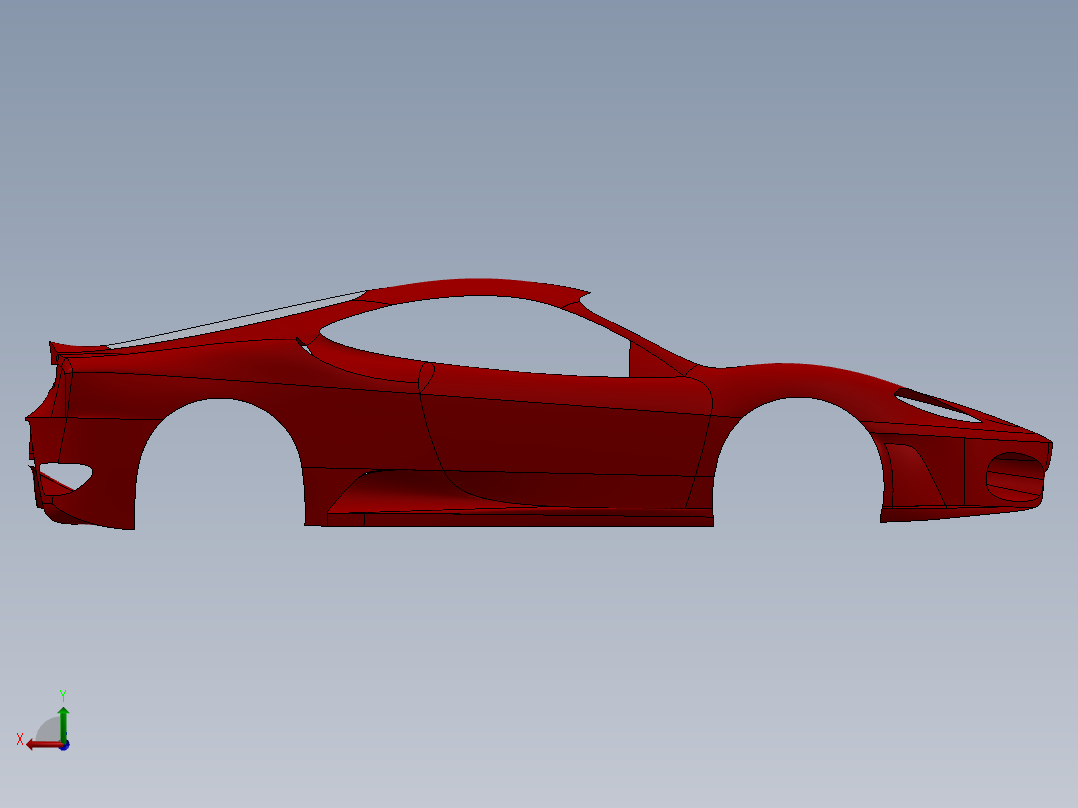 汽车车身 (45)后视图