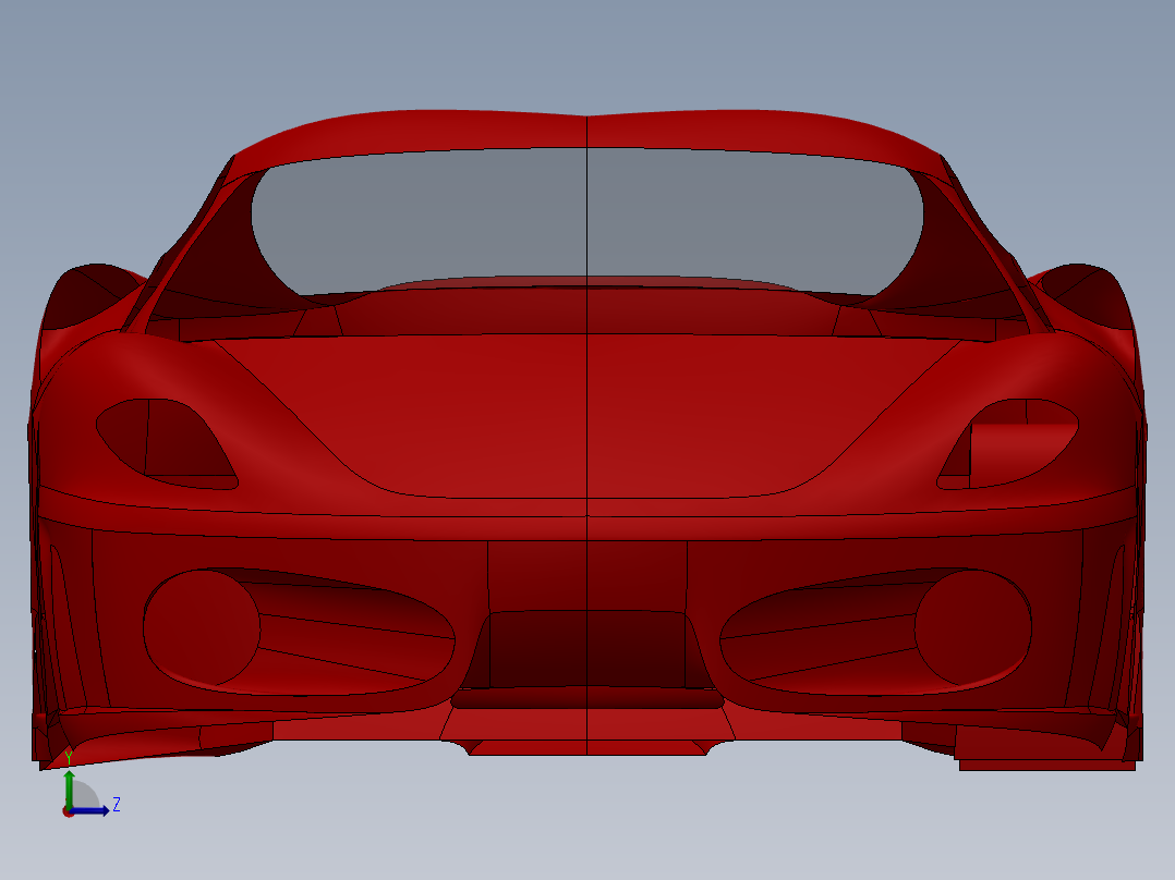 汽车车身 (45)左视图
