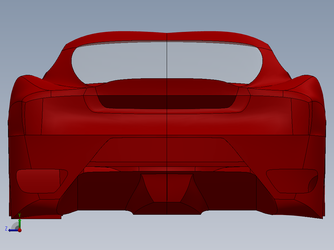 汽车车身 (45)右视图