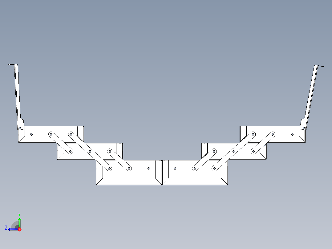卡车工具箱右视图
