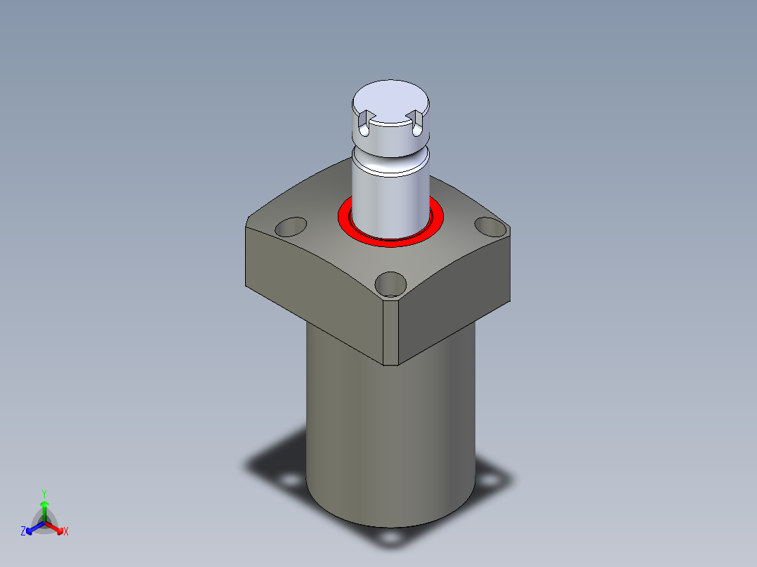 KOSMEKLHS0480-SL-F多系列多零件图纸模型正等轴测图