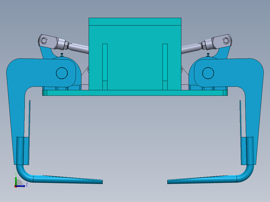 大型抓手左视图