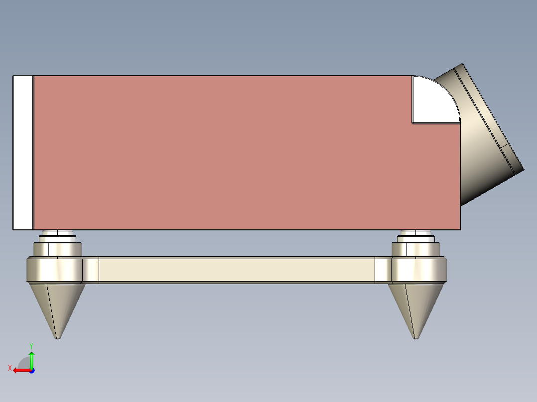 功率放大器10后视图