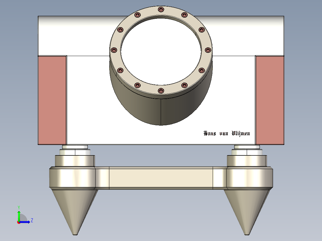 功率放大器10左视图