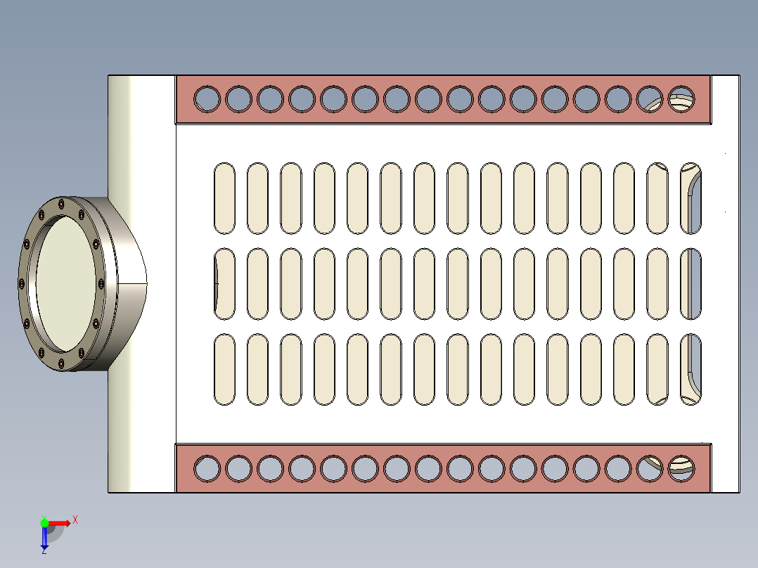 功率放大器10俯视图
