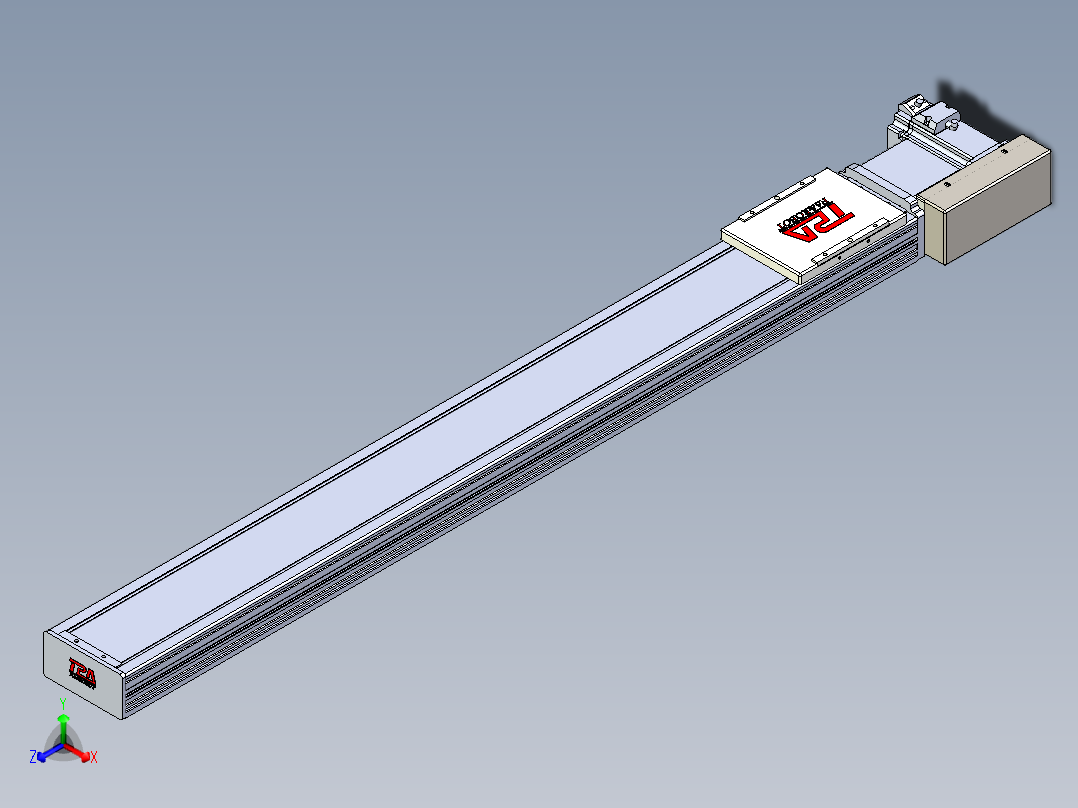 同步带全封闭直线模组TPA-HCB-110D-90-L900-ML-Y-P40-N3