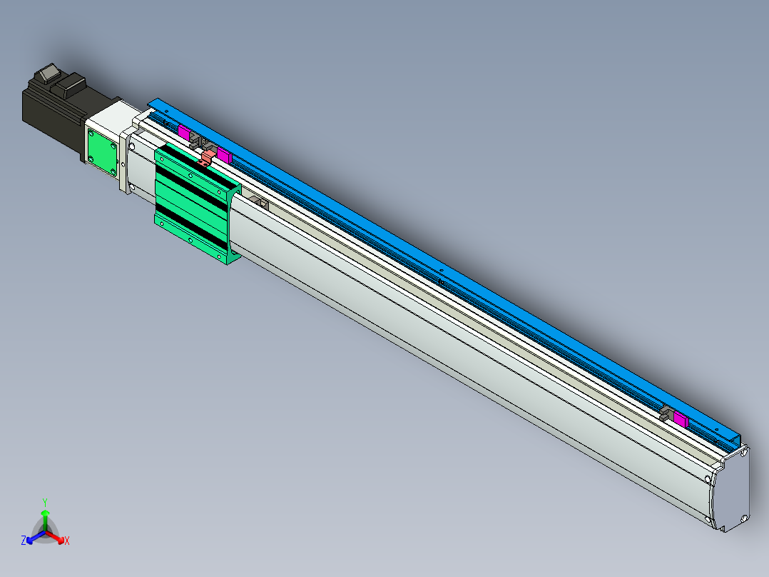 威洛博VF10-L16-C-S700-BC-P40-C4正等轴测图